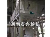 河南新鄉(xiāng)50噸玉米加工設(shè)備安裝現(xiàn)場(chǎng)